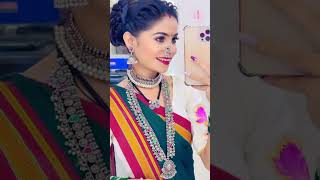 Pratiksha Thorat new instagram reels 🔥💚#Marathi Queen ❤️