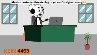 Abusive customer threatening to get me fired gone wrong 🤣| AC: @ThirstyTumblers_Wanda​