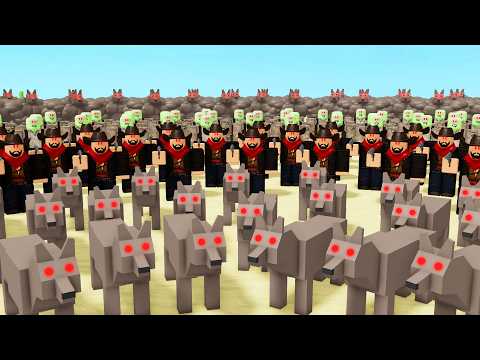 I Made an Army of EVERY Enemy in Dead Rails