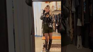 Crossdresser Shopping #Boots #nylon #outfit #mtf #transformation