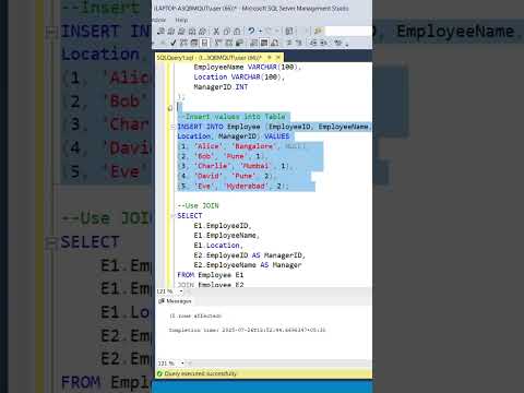 Retrieve manager name of the employee  @DotNetCoreInsights  #codewithdotnetcoreinsights