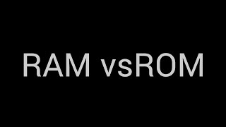Difference between RAM and ROM | ram vs rom| computer memory #computercomputer #ram #rom #memory