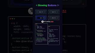 Mastering Glowing Button Hover Effect #mrcodding