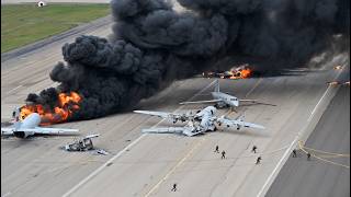 Ukraine's JASSM missile strike shocks Russia — 2 airbases near Moscow burned to the ground.