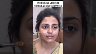 Full bridal makeup tutorial step by step #shorts #makeuptutorial #bridal #bride #makeup #minimal