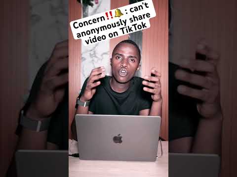 Can’t anonymously share vid on tiktok #shorts #tech #viralvideo #tiktok #softwaretech #apps #bug