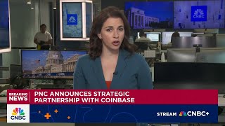 PNC announces strategic partnership with Coinbase