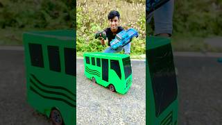 Remote Control RC Bus to Military Truck Test Drive 🤪