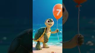 🎵 123 Rhymes for Kids | Learn Numbers with Fun Counting Song 🔢🎶 #earlychildhooddevelopment #shorts