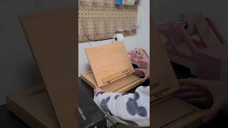ASMR Tabletop Sketchbook Easel Unboxing 🎨 Meeden Easel - Travel Supplies