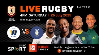 WITS vs DIGGERS (1st Team), 26 July 2025 (Wits Rugby Club, 16:00 SAST)