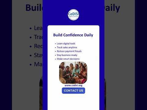 How Digital Payments Empower Women Entrepreneurs | CeDISI NGO | Digital India
