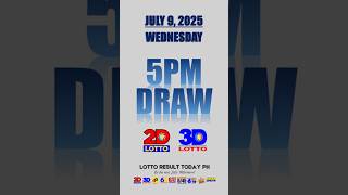 PCSO Lotto Result Today 9PM July 9, 2025 - Ez2 Result and Swertres Result