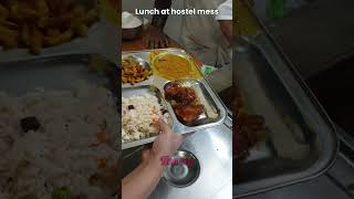 Lunch At kiit #hostellife #hostelmess #trending #shorts