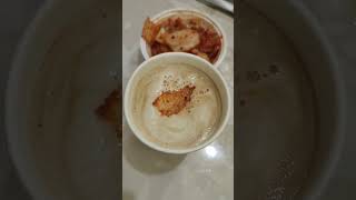 延吉街头买杯辣白菜拿铁，26元一杯，辣白菜与咖啡的完美邂逅，你猜到底啥味？ #延吉美食 #延边美食 #路边摊 #chinastreetfood #streetfood #chinafood