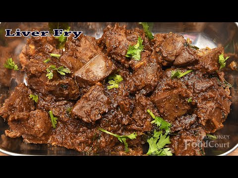 Mutton Liver fry/ Mutton liver pepper fry/ Liver Roast