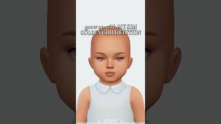 grow up with my sim GOLDEN CHILD EDITION!😳 #sims4 #sims #thesims4 #shorts