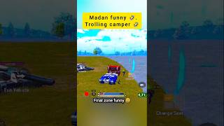 madan Trolling🤣 enemy ll madan funny 😆 #madanop #bgmi #pubg #gaming #shorts#funny