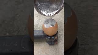 Aluminum Eggshell Home Decor - Easy & Stunning #shorts #viral #restoration #reels