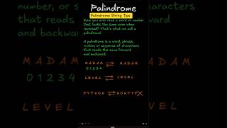 This Palindrome Trick Might Appear in Your Next Interview 💼🧠 | @CodeGupSup | #python #palindrome