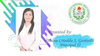 Barretto National High School BELCOP 2021