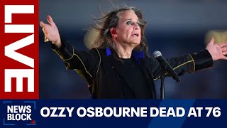 LIVE: Ozzy Osbourne dies at 76 | FOX 5 NY News Block
