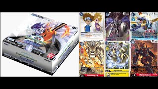 Opening  Digimon card box: Booster - Battle of OMNI BT5