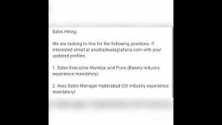 Food industry career #foodtechnologist #foodindustry #salesprofessionals #may2023