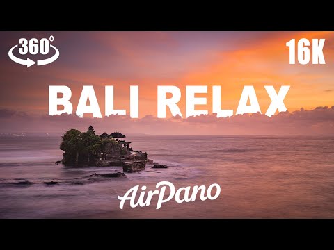 Natural Wonders in Bali. Relaxation VR video in 16K