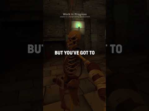 Enemies can really knock you off your feet in #vr #vrgaming #indiegames #metaquest #virtualreality