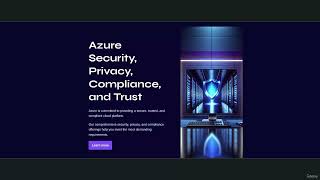 5 Azure Security, Privacy, Compliance, and Trust