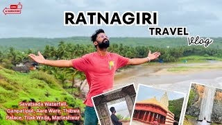 What to Explore In Ratnagiri | Savatsada Waterfall, Ganpatipule | Coastal Drive| #konkan #ratnagiri