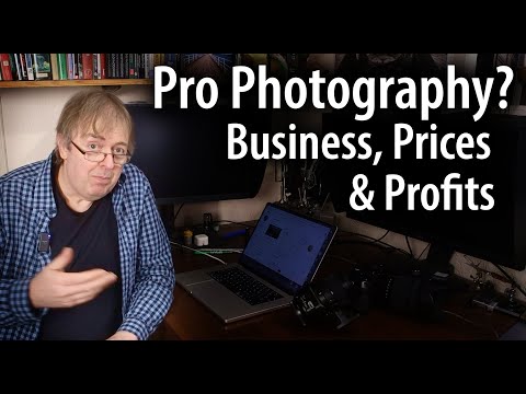 Pro Photography? A business for you?  Business, prices and profits