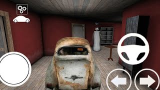 Playing as a Granny chapter 2 car escape 5.O!!
