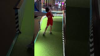 Mini golf #minigolf #golf #hole9 #trending #short #shorts #ytshorts #viralshorts #hollywoodbowl #uk