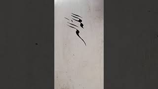 #how to write Urdu kaligraphy name allah#viralvideo #callligraphy #urdu #course