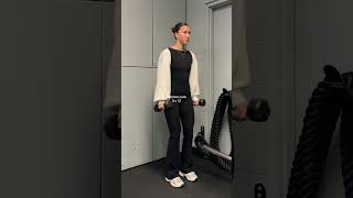 Do this workout for toned arms! #armworkout #shorts