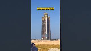 ✨ Jeddah Tower Beats Burj Khalifa 🚀 #shorts