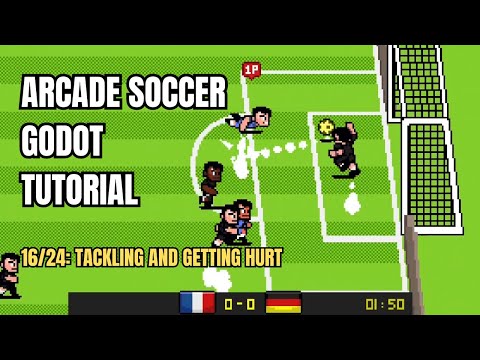 Create a Soccer Game in Godot! (16/24: Tackling and Getting Hurt)