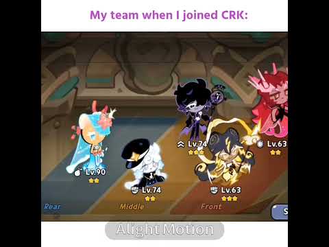 You can really tell the difference 😭👊 #crk #cookierunkingdom #givemebackmykids #iwasbored
