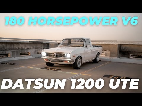 Datsun 1200 Ute 180HP Lightweight Weapon! #datsun #ute #engineswap #nissan #engineered