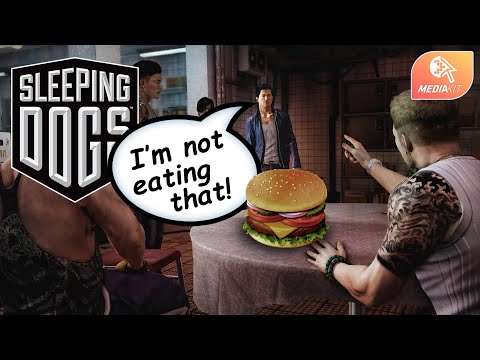 How Sleeping Dogs gets around just pressing E. Creating a world to interact with.