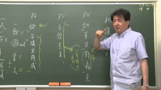 インターネット予備校ぱすた　センター古文・漢文 2013年　授業サンプル
