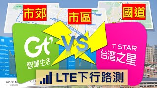 亞太電信 VS 台灣之星 三大場景LTE下行路測正面對決 [CC字幕]