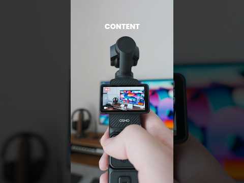 Finally picked up the DJI Osmo Pocket 3 #tech #camera #dji