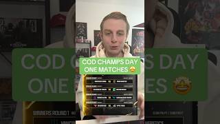 COD CHAMPS DAY 1 🏆