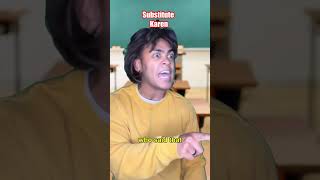 When Karen is your substitute teacher…😂💀 #comedy #roast