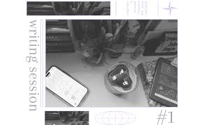 writing session #1 || the tome. app, my main character, jazz chilling