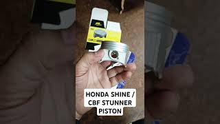 Honda Shine / Cbf Stunner Piston OEM Quality. contact 8126894474 #pistons #shinepiston #pistonrings