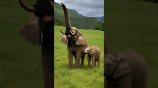 Elephant Sound 🐘 Giant African elephant trumpet #elephant #animals